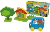 Samochody i pojazdy dla dzieci - Wader Friends on the Move Dom Mały Zestaw 2150 - miniaturka - grafika 1