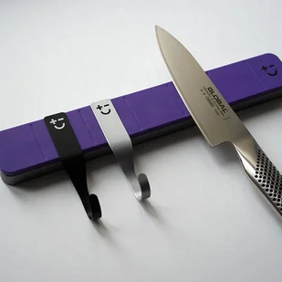 Bisbell Listwa magnetyczna 300 mm fioletowa MMKR02-30-P - Akcesoria do sztućców - miniaturka - grafika 2