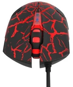 E-Blue Cobra czarno-czerwona (EMS624BKCA-IU) - Myszki - miniaturka - grafika 2