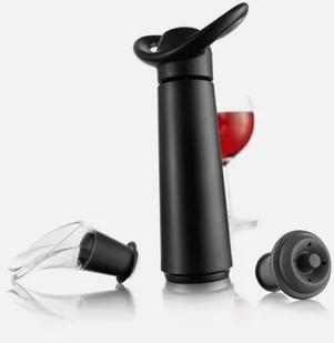 Vacu Vin Zestaw do wina Concerto czarny VV-0988460 - Zestawy do wina - miniaturka - grafika 2