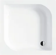 Brodziki prysznicowe - PMD Piramida Besco Ares 80x80 BAA-80-KW - miniaturka - grafika 1