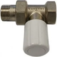 Zawory i kraniki - Schlosser Schlooser DN10 Zawór grzejnikowy z pokrętłem 3/8x3/8 prosty 6014 00017 - miniaturka - grafika 1