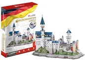 Puzzle - Cubicfun 3D Zamek Neuschwanstein MC174H - miniaturka - grafika 1