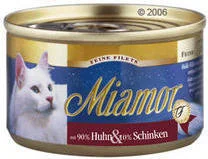 Miamor Feine Filets w puszkach 24 x 100 g Tuńczyk z serem - Mokra karma dla kotów - miniaturka - grafika 2