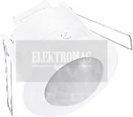 Czujniki ruchu i zmierzchu - GTV Czujnik ruchu CR-5 BIAŁY, 360°, Wpuszczany, Zasięg 8m CR-CR5000-00 - miniaturka - grafika 1