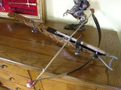 Repliki - broń - WŁOCHY DUŻA REPLIKA KUSZY DREWNIANEJ REPLIKA BRONI - miniaturka - grafika 1