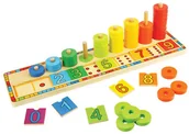 Zabawki interaktywne dla dzieci - Bigjigs Toys Nauka liczenia - miniaturka - grafika 1