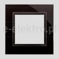 Klawisze i ramki - Kontakt Simon SIMON S.A. Ramka 1 Nature-Szkło, ZASTYGŁA LAWA, IP20/IP44 DRN1/ - miniaturka - grafika 1