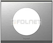 Klawisze i ramki - Legrand Celiane Ramka nikiel aksamitny x1 069111 - miniaturka - grafika 1