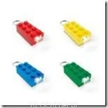 Breloczki dla dzieci - Lego Brelok-latarka KLOCEK RÓŻOWY PROSTOKĄTNY LGL - KE5 - miniaturka - grafika 1