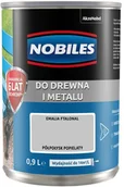 Farby do metalu - Nobiles Farba Ftalonal półpołysk popielata 0 9 l - miniaturka - grafika 1
