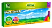 Kredki, ołówki, pastele i pisaki - CRICCO Pastele suche 24 kolory - miniaturka - grafika 1