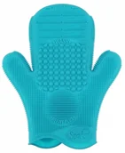 Rękawice i gąbki do kąpieli - Sigma SIGMA 2x SIGMA SPA BRUSH CLEANING GLOVE - RĘKAWICA DO CZYSZCZENIA PĘDZLI - PINK SGSBCG2-PINK - miniaturka - grafika 1