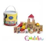 Klocki - Brimarex DREWNIANE KLOCKI 50 EL. MINNIE I MICKEY 2+ - miniaturka - grafika 1