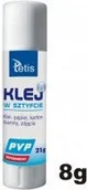 Kleje biurowe - Tetis Klej w sztyfcie BG112-E 8g bezbarwny - miniaturka - grafika 1