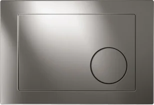 Cersanit Przycisk plastikowy chrom błyszczący LINK kółko K97-090 - Przyciski spłukujące - miniaturka - grafika 4