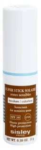 Sisley Super Stick Solaire SPF30 ochronny sztyft do twarzy Colorless 11g - Korektory do twarzy - miniaturka - grafika 2