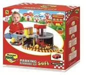 Tory, garaże, parkingi - TM Toys Parking Ferrari GT Soft Zestaw z autkiem - miniaturka - grafika 1