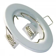 Oprawy, klosze i abażury - GTV Oprawa Sufitowa punktowa - okragła stalowa PARMA biały OP-PAST1-10 4171 - miniaturka - grafika 1