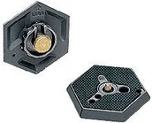 Akcesoria do statywów - Manfrotto MN030VHS-14 płytka sześciokątna - miniaturka - grafika 1