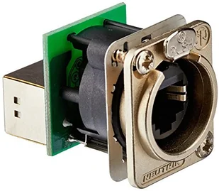 Neutrik NE8FDP Złącze żeńskie proste Ilość biegunów 8P8C nikiel Zawartość 1 szt - Pozostałe akcesoria sieciowe - miniaturka - grafika 4