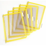 Akcesoria do projektorów - TARIFOLD PANEL PREZENTACYJNY A4 10SZT. OTWARCIE Z GÓRY KOLOR ŻÓŁTY - miniaturka - grafika 1
