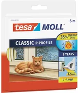 Taśmy klejące - TESA Taśma uszczelniająca Tesamoll Classic DxS) 6 m x 9 mm 05390-00101-00 1 Rolka(ek) - miniaturka - grafika 1