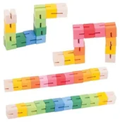 Klocki - Bigjigs Toys Klocki Twister - miniaturka - grafika 1