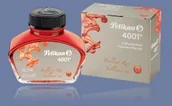 Naboje i atramenty - Pelikan Atrament 4001 62,5ML CZERWONY 329169 - miniaturka - grafika 1