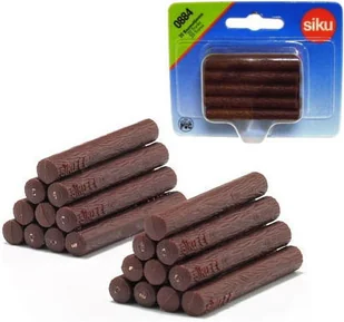 Siku Traktor z Przyczepą do Bali Drzewa 1645 - Samochody i pojazdy dla dzieci - miniaturka - grafika 4