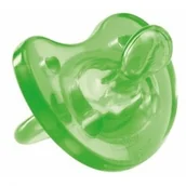 Smoczki uspokajające - Chicco Smoczek do uspokajania Physio Soft zielony 12m+ 271331 - miniaturka - grafika 1