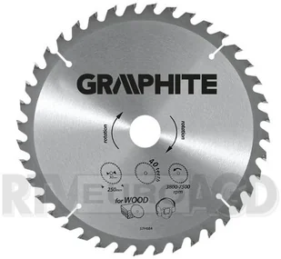 Graphite Tarcza do cięcia 55H607 315 x 30 mm do pilarki widiowa - Tarcze do pił - miniaturka - grafika 2