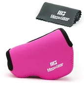 Akcesoria fotograficzne - MegaGear megagear Ultra lekka torba na aparat z neoprenu marterial do lustrzanka cyfrowa Sony NEX-6 z obiektywem Sony NEX-7 z 16  50 MM, rose MG079 - miniaturka - grafika 1