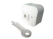 Gniazdka elektryczne - Legrand Gn.1xrj45 kat.5e utp n/t ip20 forix biał 782424 - miniaturka - grafika 1