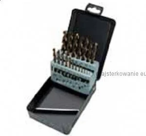 MILWAUKEE KASETA Z WIERTŁAMI do metalu - 19 SZTUK HSS-G COBALT 4932 3524 70 - Wiertła - miniaturka - grafika 2