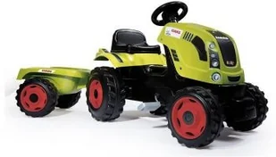 Smoby Traktor na pedały Farmer XL z przyczepą CLAAS 710114 - Jeździki dla dzieci - miniaturka - grafika 4