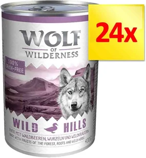 Wolf Of Wilderness 12 X 400 G - Green Fields - Jagnięcina - Mokra karma dla psów - miniaturka - grafika 2