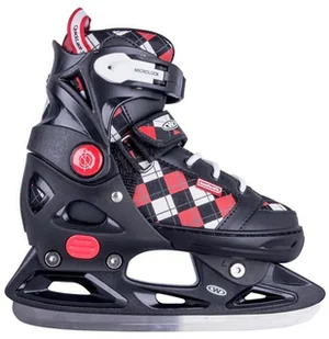 Worker WROTKI-ROLKI 2W1 czarno-czerwony - Rolki - miniaturka - grafika 3