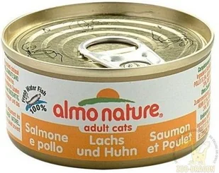 Almo Nature Classic Almo Nature Legend, 12 X 70 G - Łosoś I Kurczak - Mokra karma dla kotów - miniaturka - grafika 2