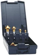 Wiertła - Exact Nawiertak zestaw 50233 Materiał wiertła HSS Średnica nawiercenia 6.3 mm 10.4 mm 16.5 mm 20.5 mm 25 mm Uchwyt narzędzia Uchwyt prosty - miniaturka - grafika 1