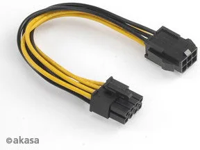 Akasa adapter z 6-Pin PCIe na 8-Pin EPS12V - Tuning komputera - akcesoria - miniaturka - grafika 5