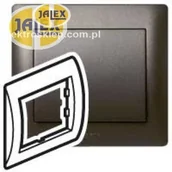 Klawisze i ramki - Legrand Sistena Life Ramka 1krotna 771201 - miniaturka - grafika 1