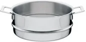 Miski i półmiski - Alessi garnek do gotowania na parze Pots&Pans AJM307 - miniaturka - grafika 1
