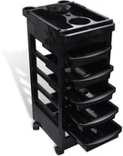 Maszynki do strzyżenia - vidaXL vidaXL Wózek fryzjerski pomocnik - miniaturka - grafika 1