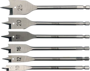 Yato zestaw łopatkowych 6 części 10-25mm YT-3258 - Wiertła - miniaturka - grafika 2