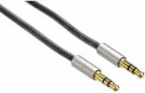 Hama 80869 AluLine - Kabel połączeniowy jack 3,5mm,2 m - Kable komputerowe i do monitorów - miniaturka - grafika 2