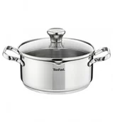 Garnki - Tefal TEFAL DUETTO GARNEK ZE STALI NIERDZEWNEJ 20CM 2,7L A70544 A70544 - miniaturka - grafika 1