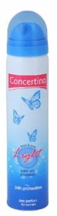 Concertino Light Blue Dezodorant Spray 75ML - Dezodoranty i antyperspiranty unisex - miniaturka - grafika 2