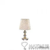 Oprawy, klosze i abażury - Ideal Lux QUEEN TL1 SMALL oprawa stołowa 1 x 60W E27 77734 077734 - miniaturka - grafika 1