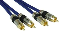 Kable - InLine Kabel Cinch Audio - pozłacane styki - 2x Cinch 5m 89705P - miniaturka - grafika 1